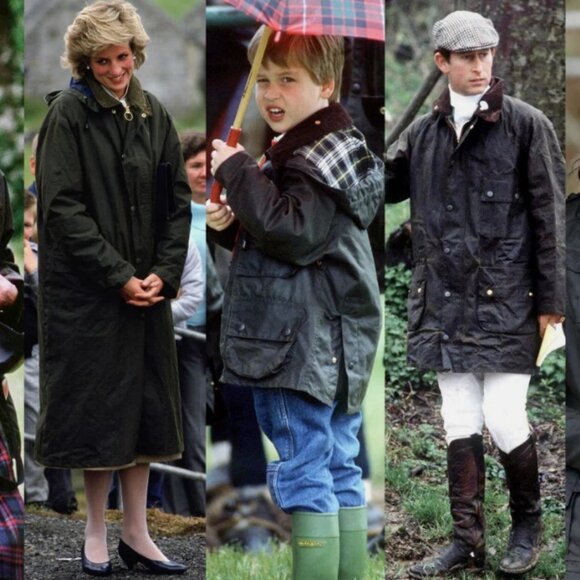 BARBOUR ALMA WAX JACKET in Sand/ Archive Olive MSRP$580 British Elegance - Picture 15 of 16